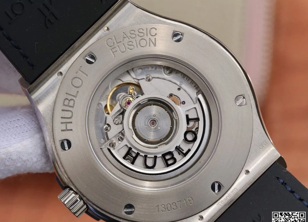 Hublot Classic Fusion 511.NX.7170.LR WWF Factory 1:1 Best Edition Replica Watch Blue Strap